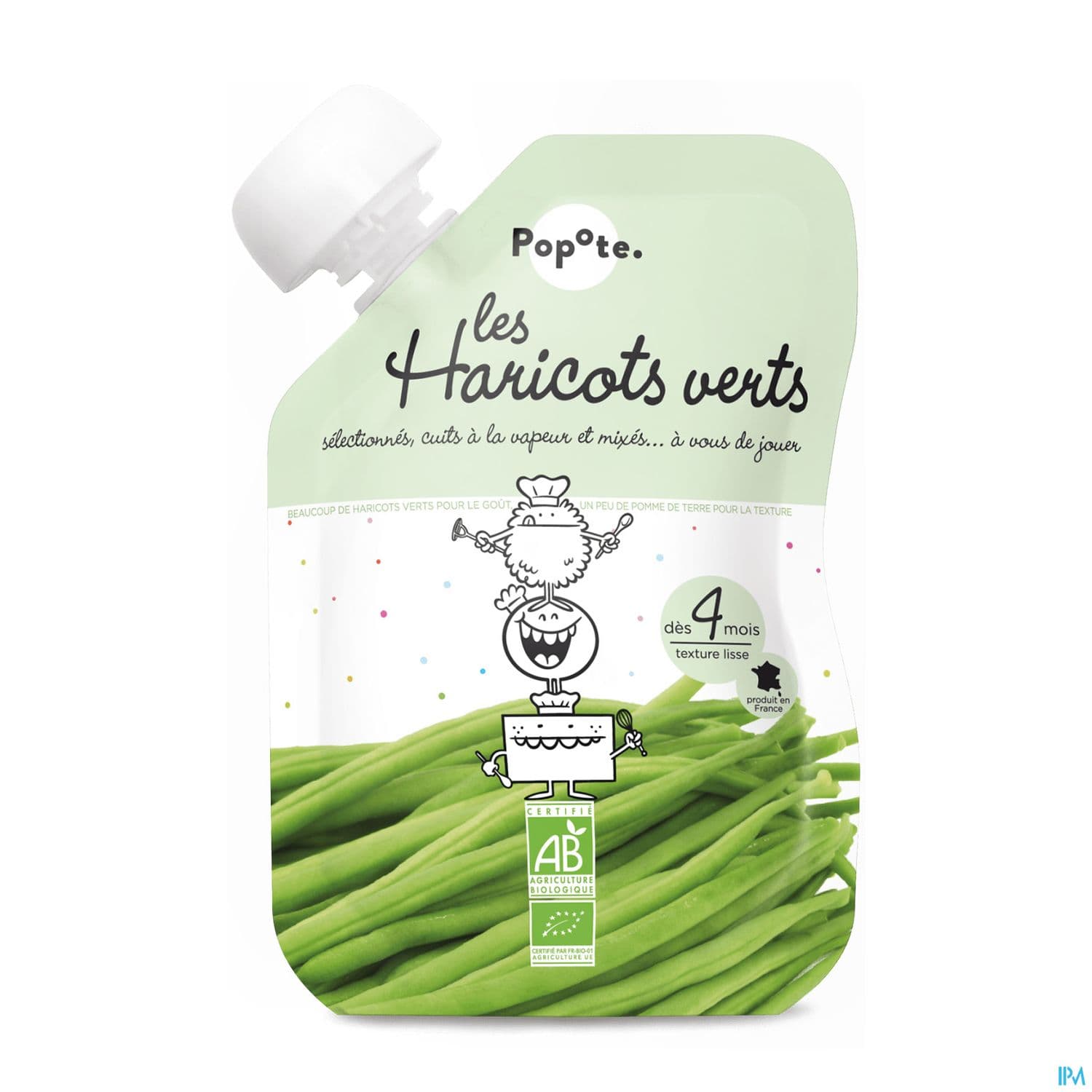POPOTE PUREE HARICOT VERT 120G