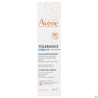 AVENE TOLERANCE HYDRA 10 CR 40ML