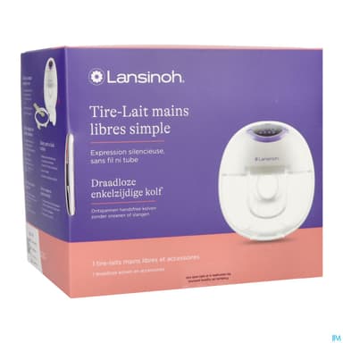 LANSINOH TIRE LAIT MAIN LIBR SIMPL