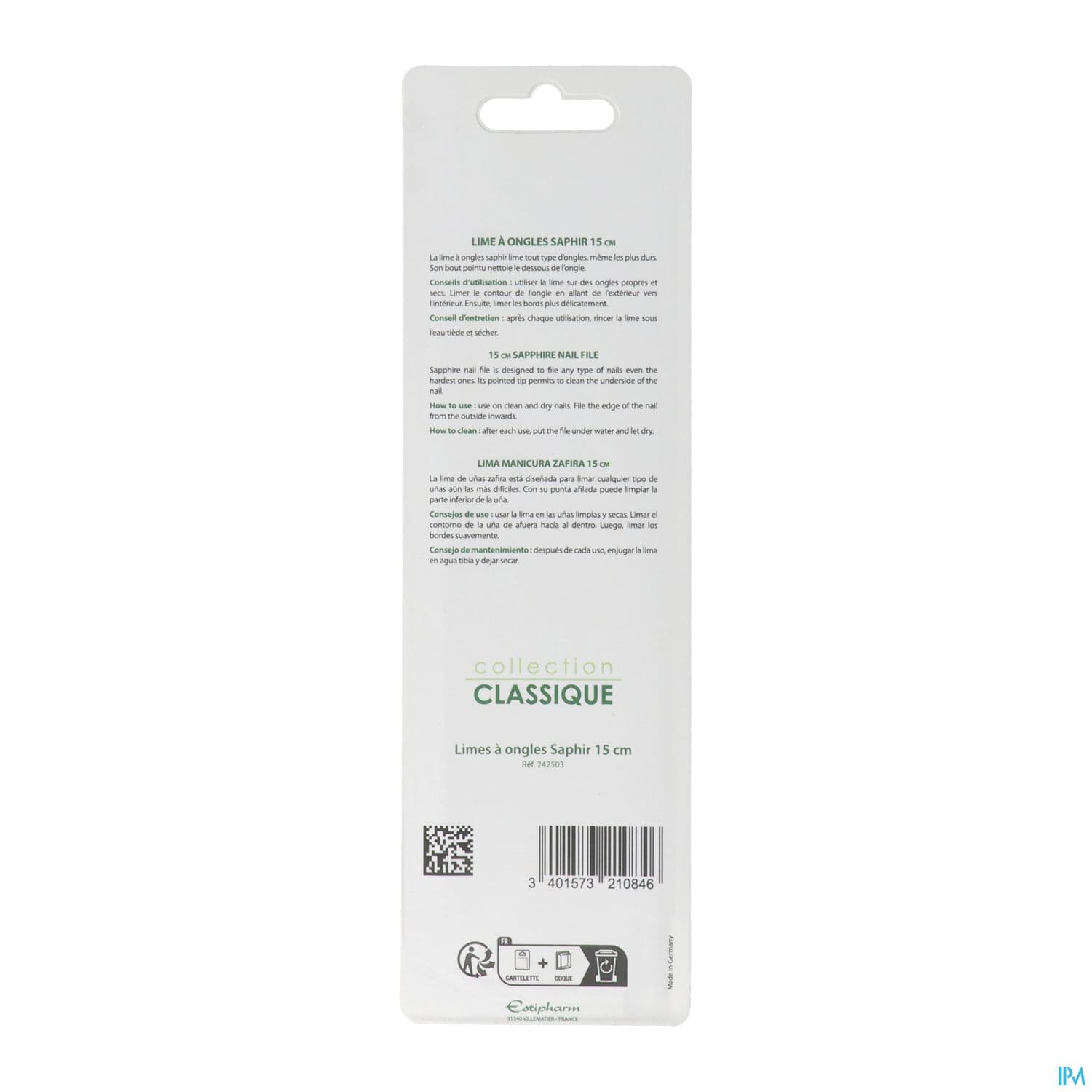 LIME SAPHIR ESTIPHARM 15CM