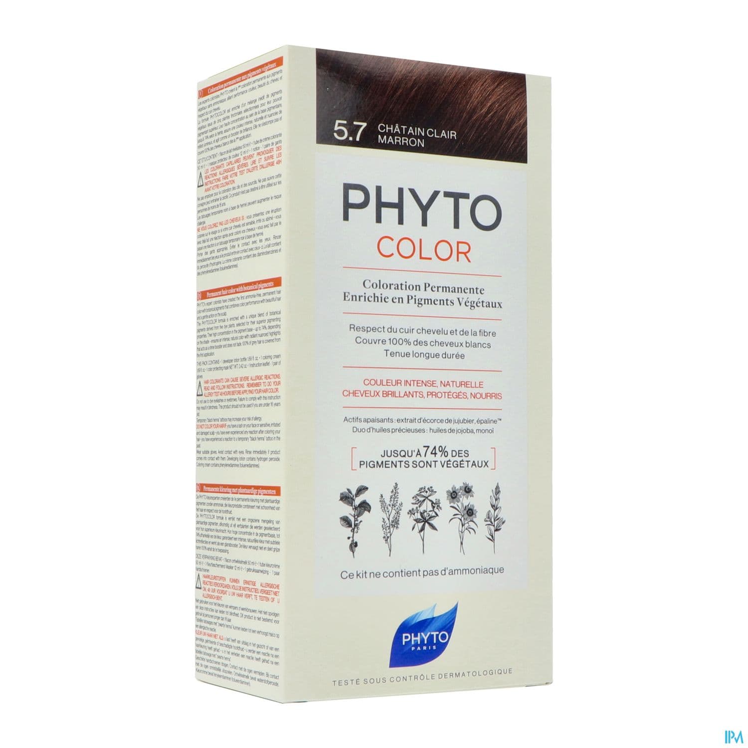PHYTO COLOR 5,7 CHATAIN CLAIR MARR