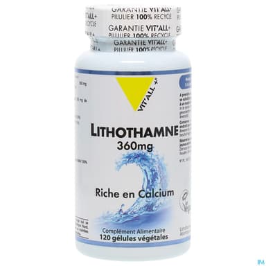VIT ALL+ LITHOTHAMNE 360MG CAPS120