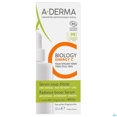A-DERMA BIOLOGY ENERGY C SERUM30ML