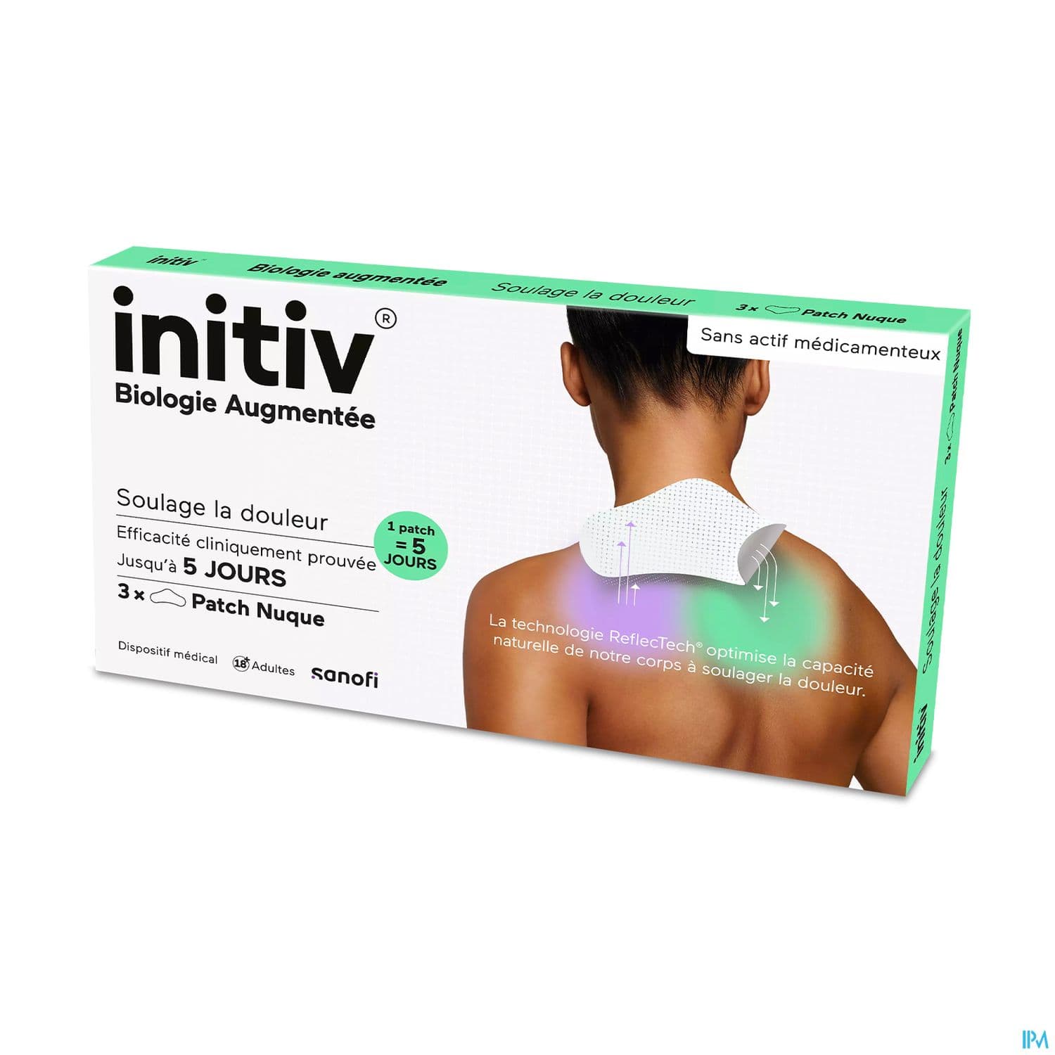 INITIV PATCH NUQUE X3