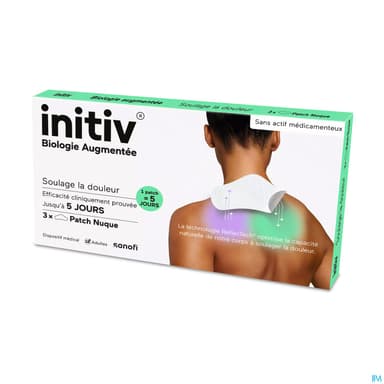 INITIV PATCH NUQUE X3