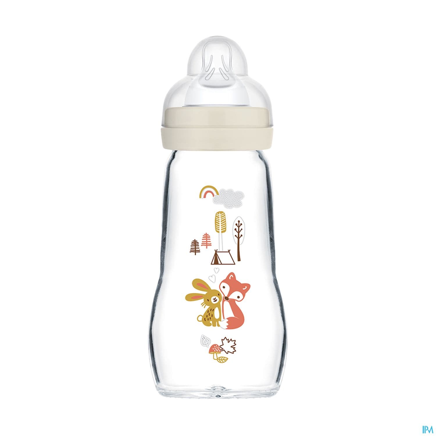 BIB MAM VER 1AGE DEB/2 BLANC 260ML
