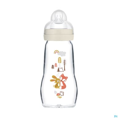 BIB MAM VER 1AGE DEB/2 BLANC 260ML