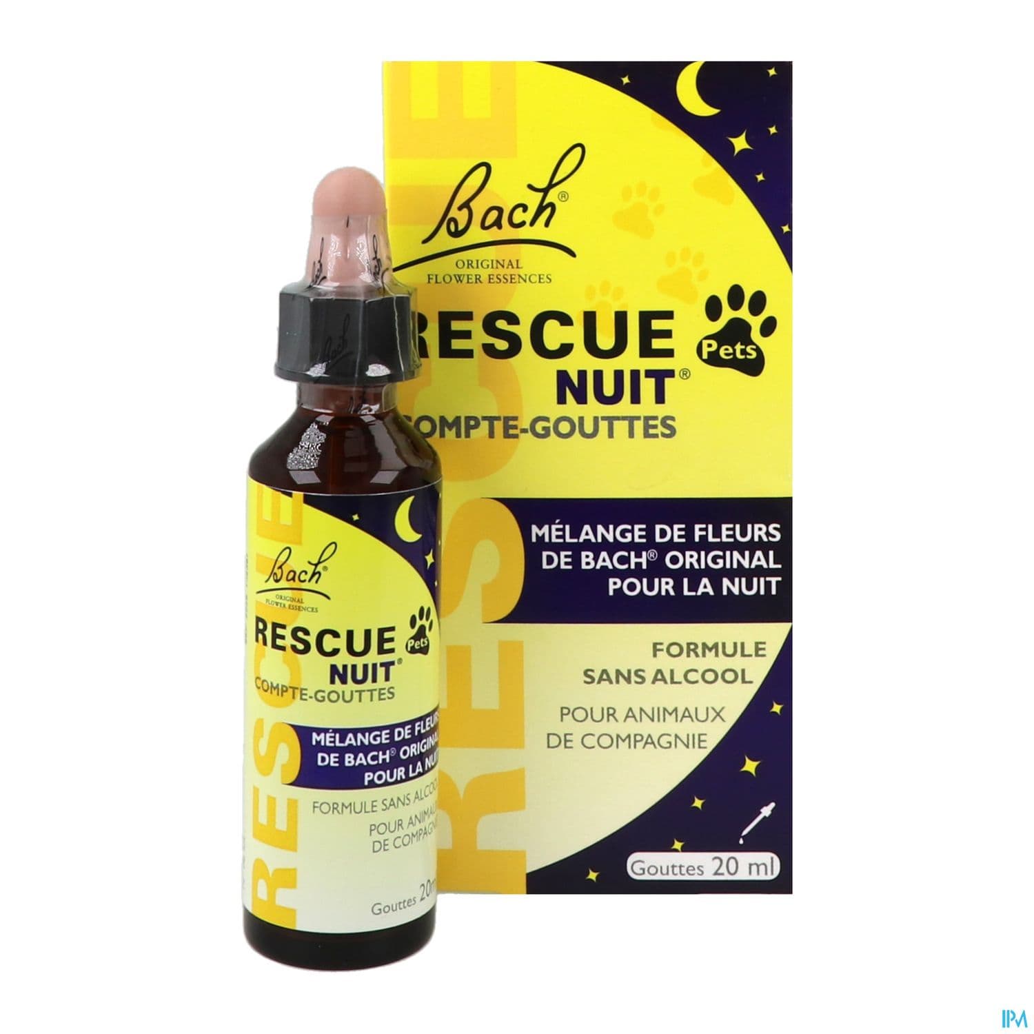 RESCUE BACH ORIG NUIT PETS GTT20ML