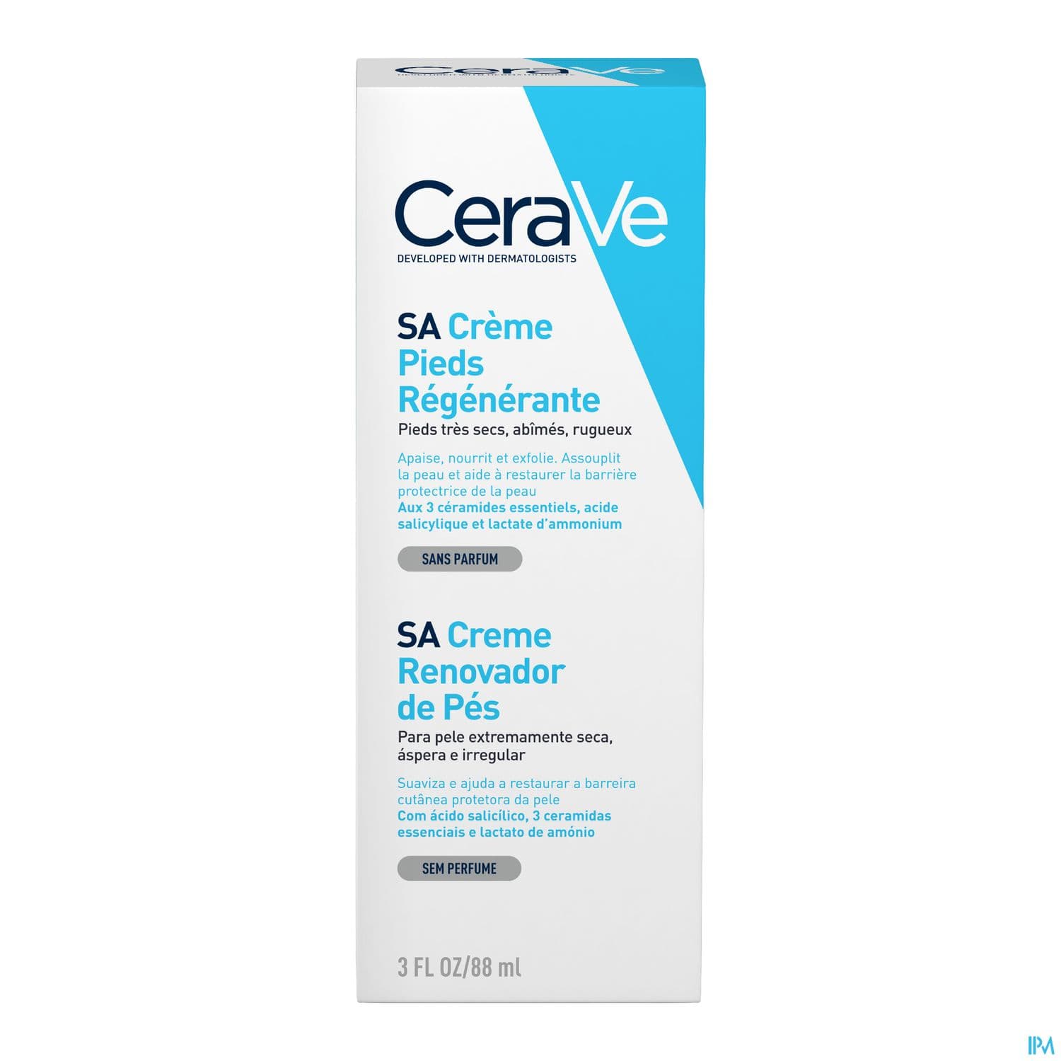 Cerave Sa Cr Pieds Regenerante 88ml