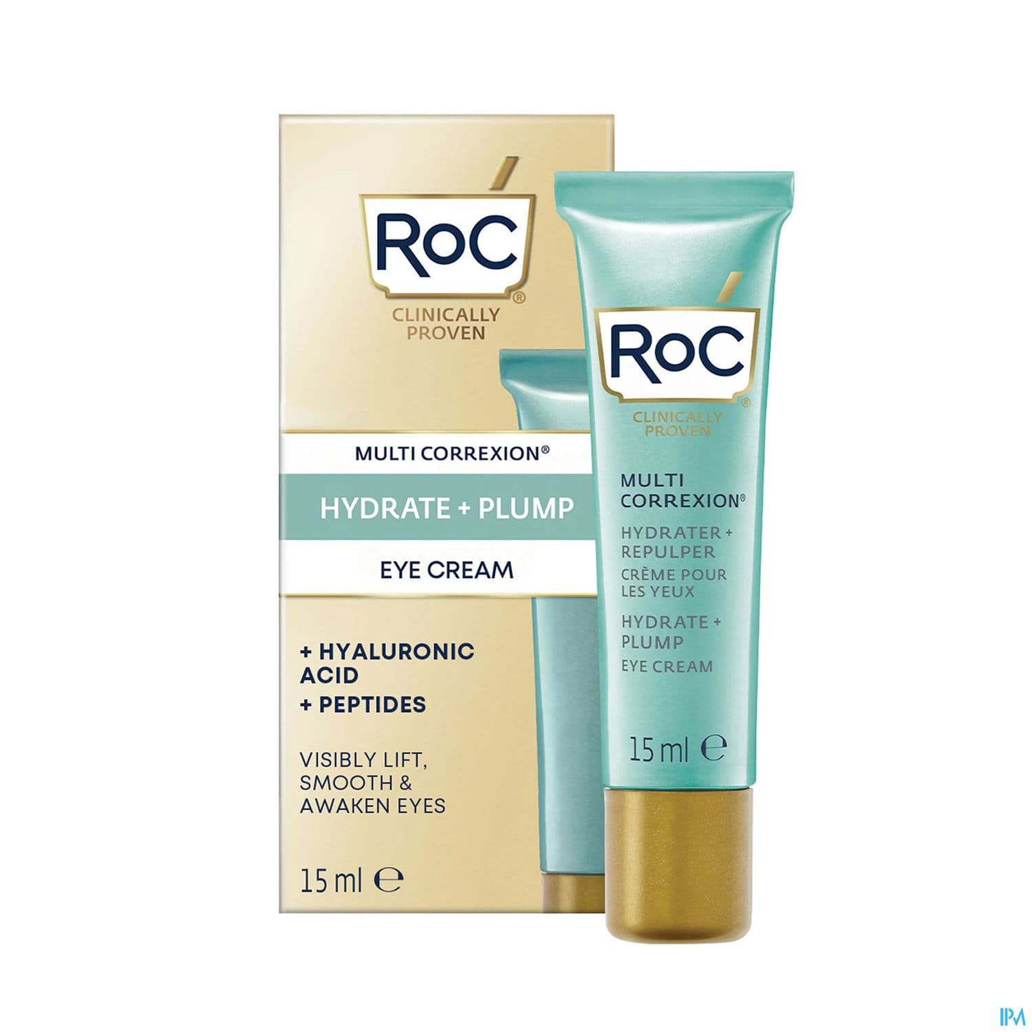 ROC MULTI CORREX UNIF CR YEUX 15ML