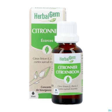 Herbalgem Citronnier Bourgeon Macerat Gly Bio 30ml
