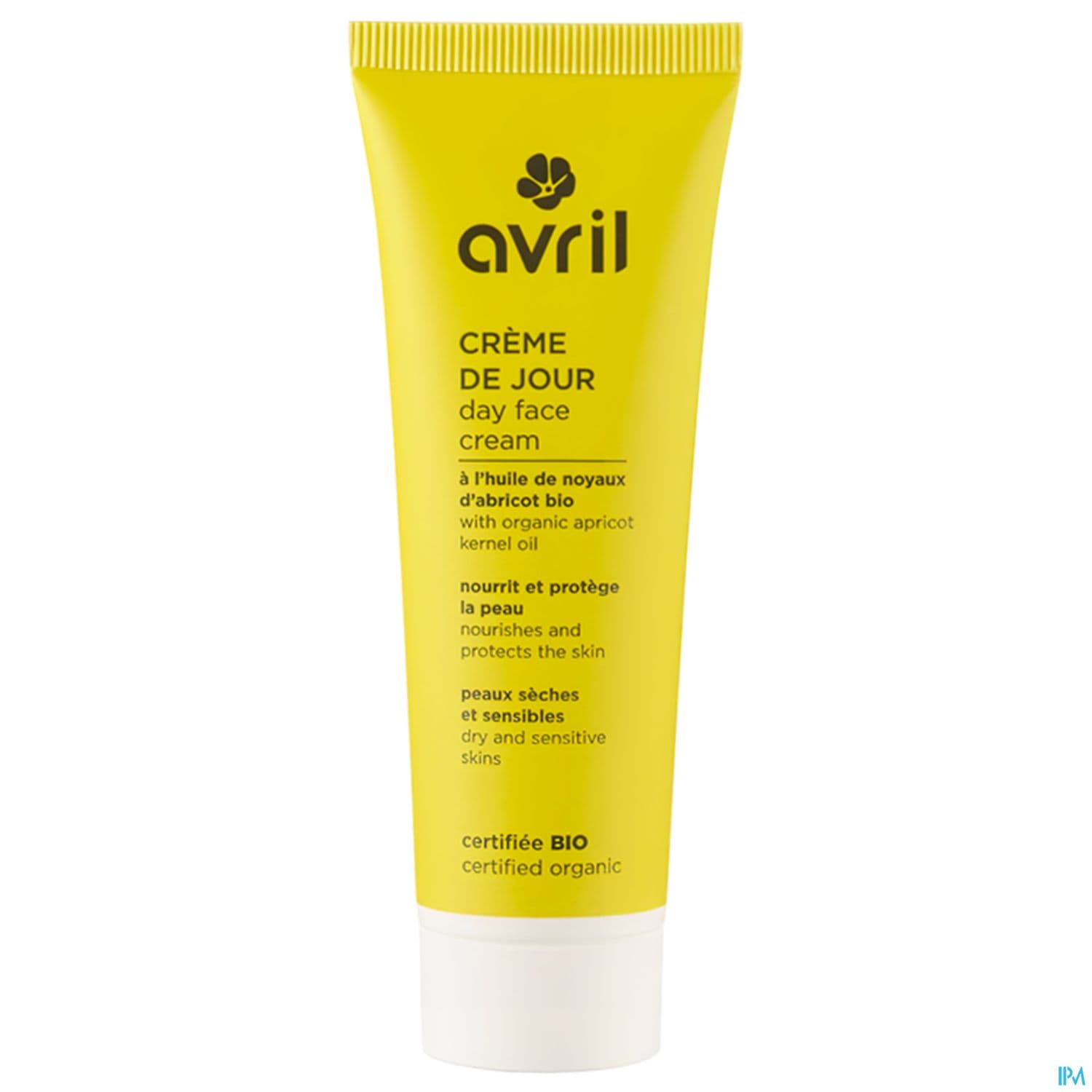 Avril Creme De Jour Peaux Seches Sensibles Certifiee Bio 50ml