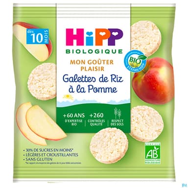 HIPP GALETTE RIZ POMME 30G