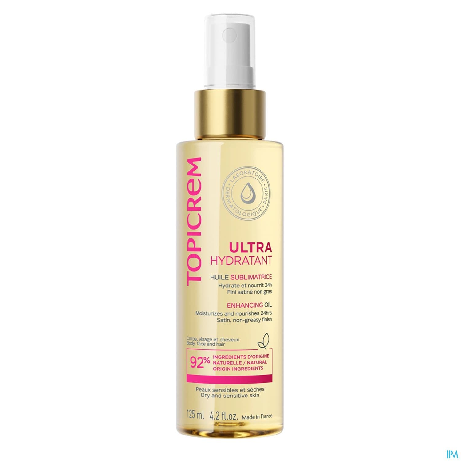 TOPICREM ULT/HYDR HLE 125ML — Pharmacie porte de la villette