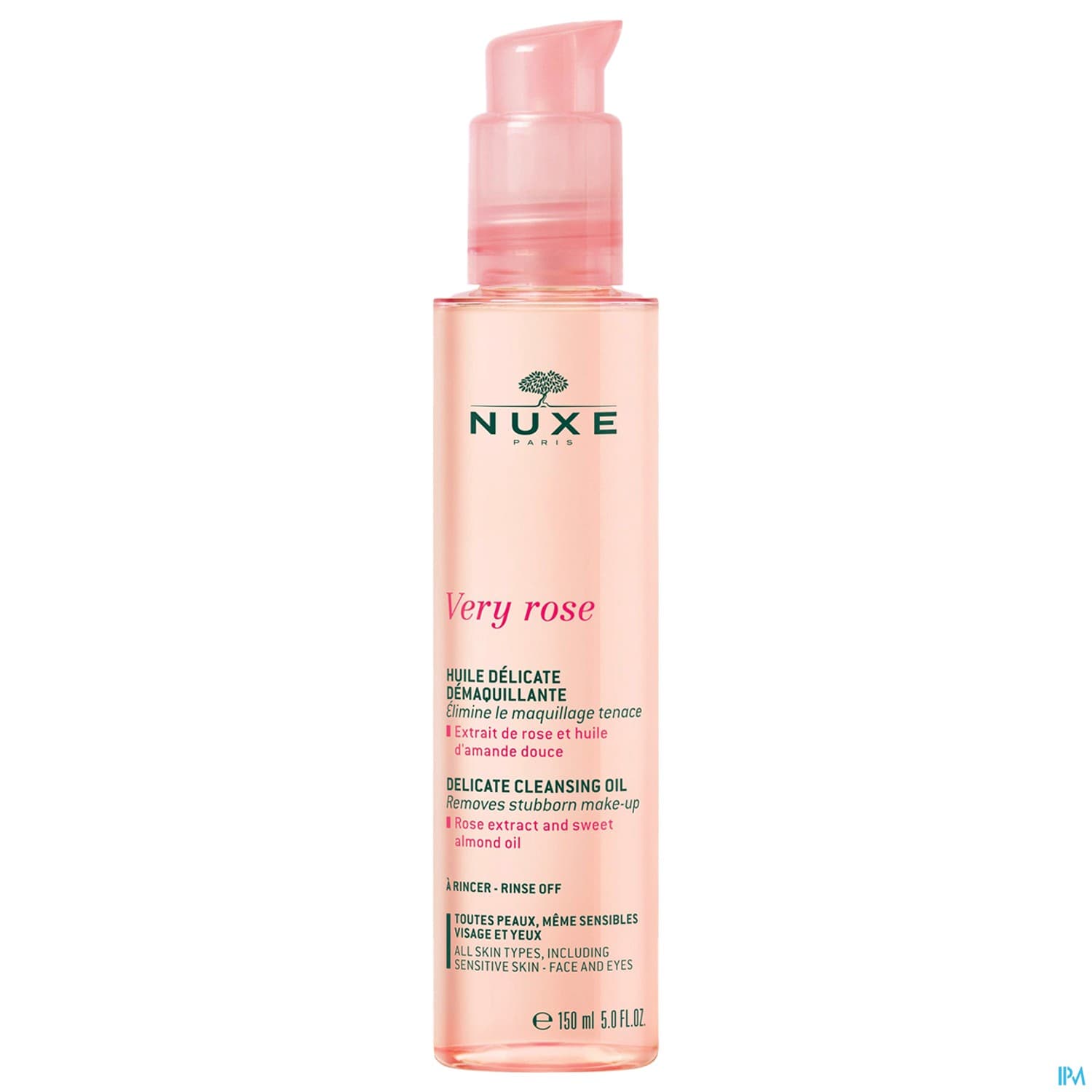 Nuxe Very Rose Huile Delicate Demaquillante 150ml