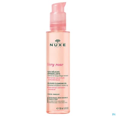 Nuxe Very Rose Huile Delicate Demaquillante 150ml