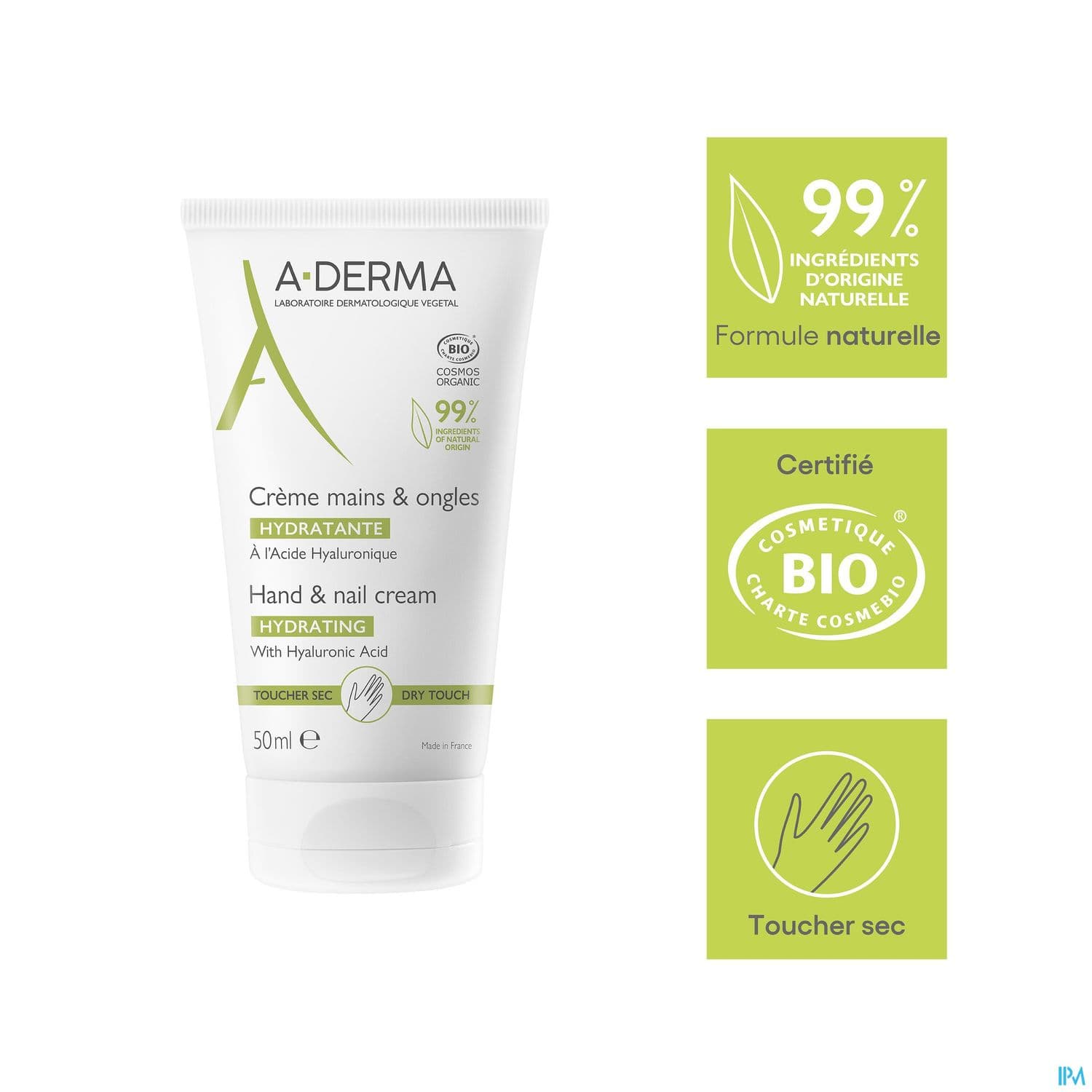 A-DERMA CR MAIN ONGLE HYDRA 50ML