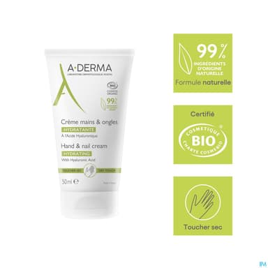 A-DERMA CR MAIN ONGLE HYDRA 50ML
