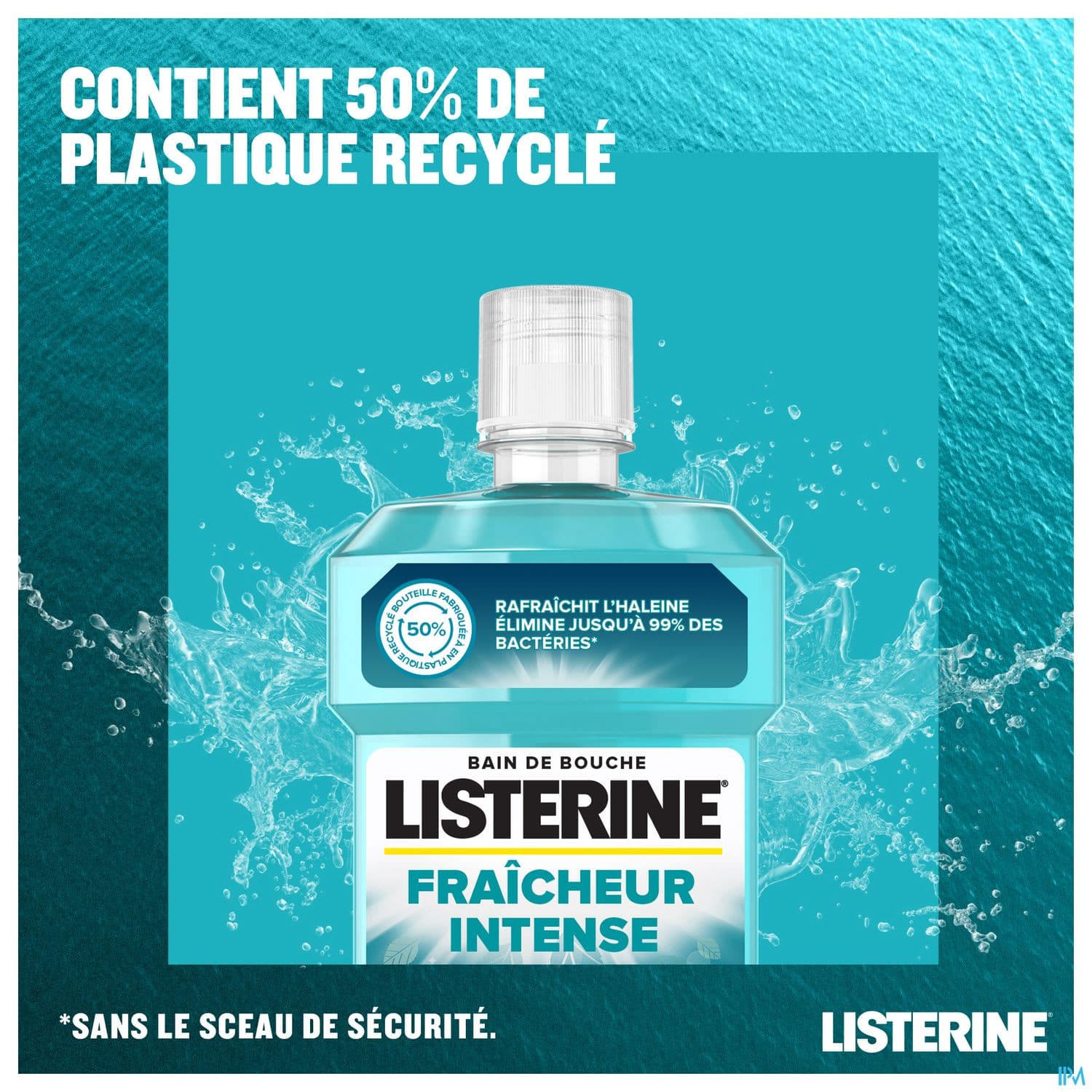 Listerine Fraicheur Intense Bain De Bouche 500ml