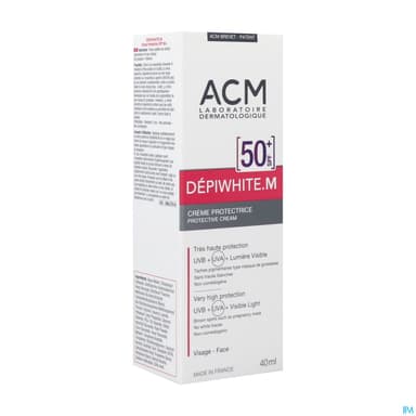 Depiwhite M Ecran Solaire Creme Fl Pompe 50ml