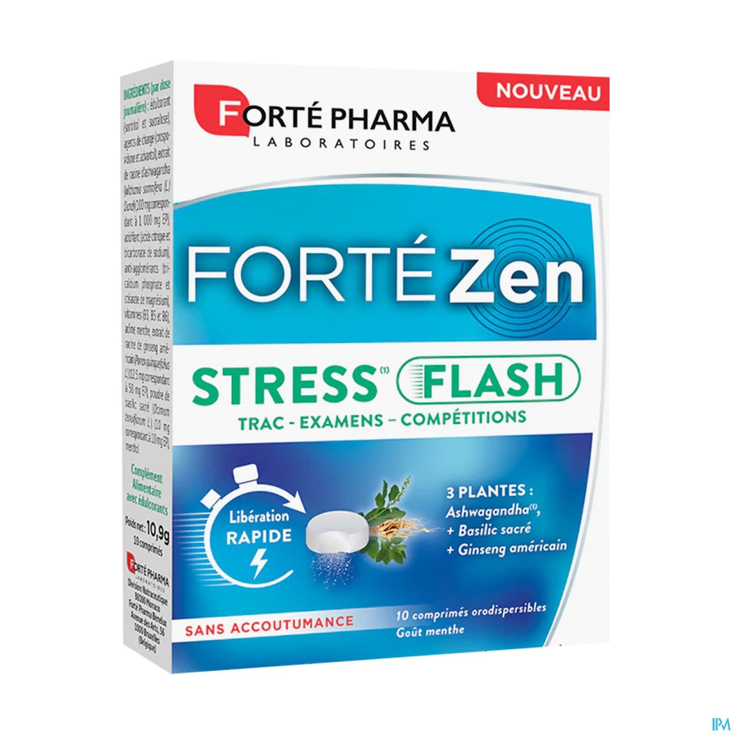 Forte Pharma Fortezen Stress Flash Comprime Orodispersible 10