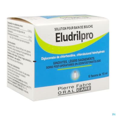 ELUDRILPRO BAIN BOUCHE FP 15ML 6