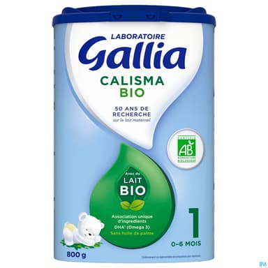 GALLIA CALISMA 1 LAIT PDR BIO800G