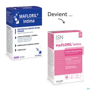 Ineldea Isn Mafloril Intima Soutient La Flore Vaginale Gelule 30