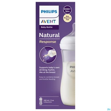 BIB AVENT NAT RESPONSE 330ML