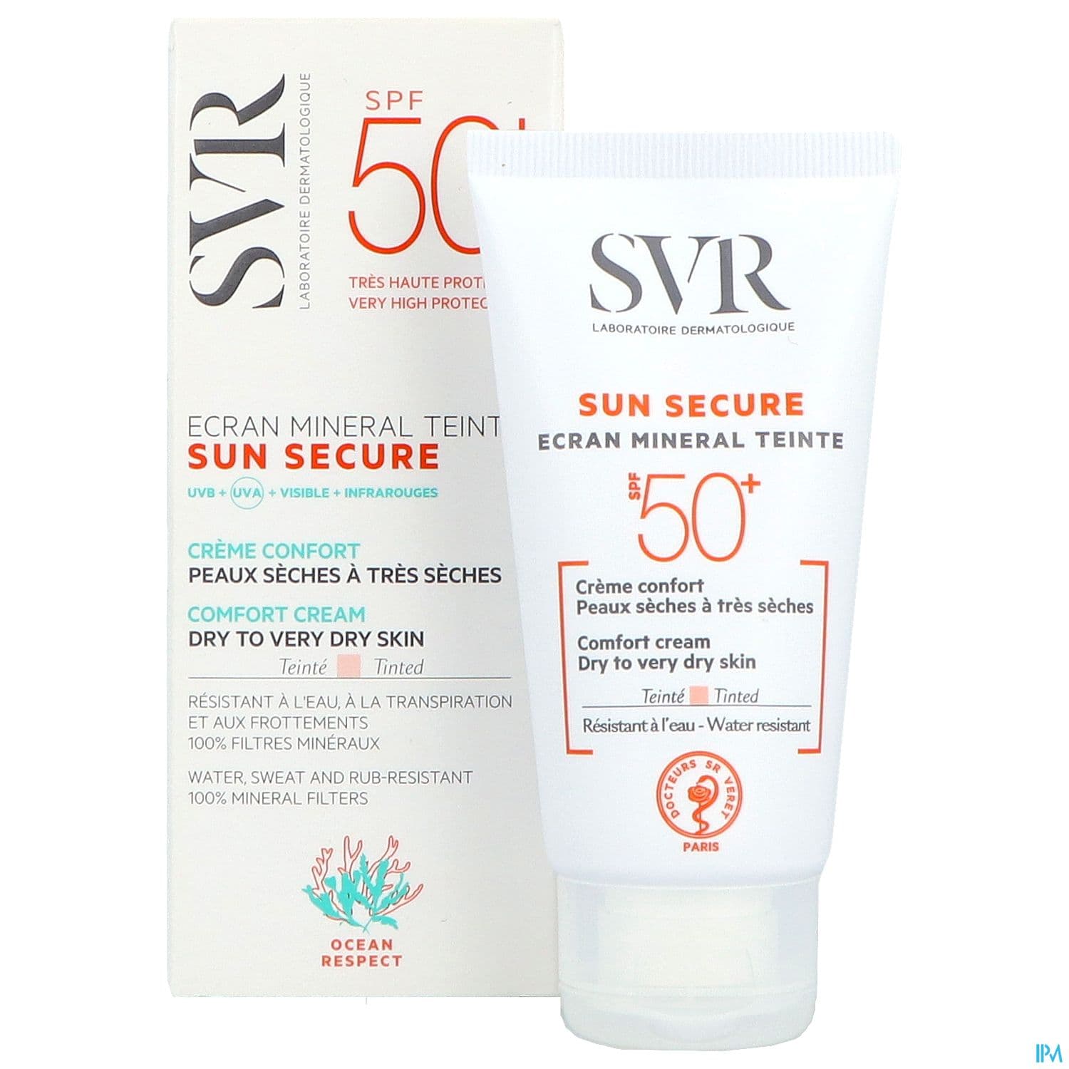 SVR SUN SECURE MINER TEINT 50+ PS