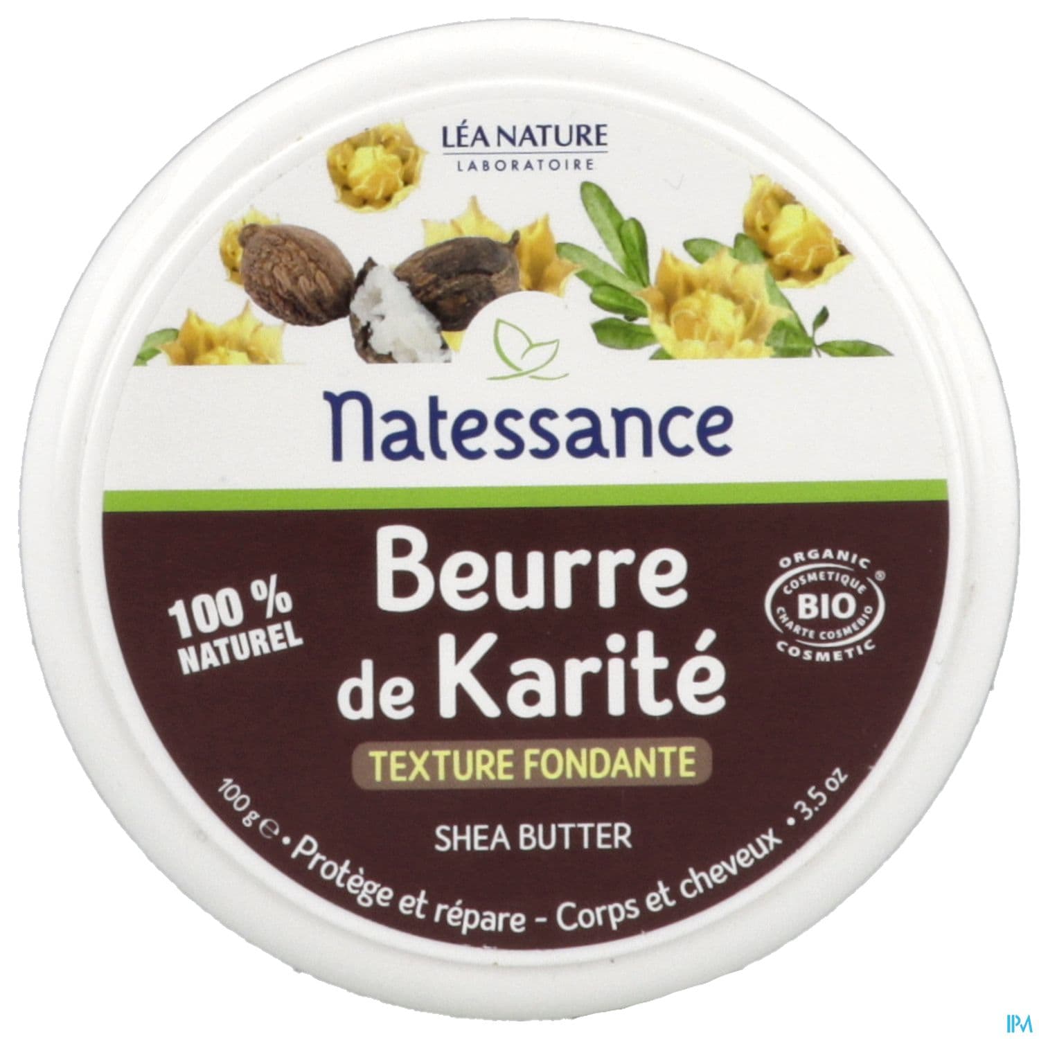 NATESSANCE BEURRE KARITE BIO 100G