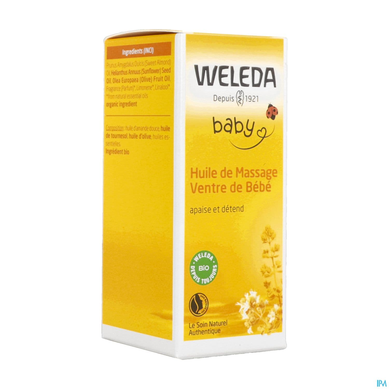 WELEDA HLE MASSAGE VENTRE BB 50ML