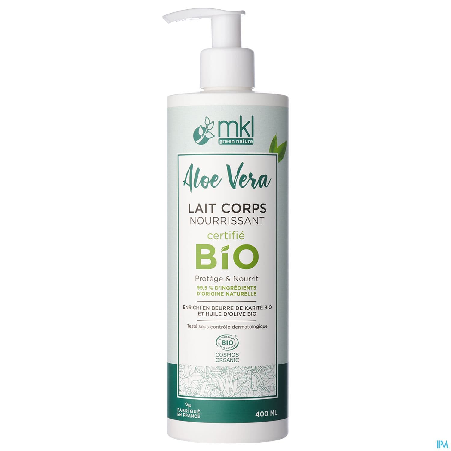 MKL LAIT HYDRA ALOE VERA BIO 400ML