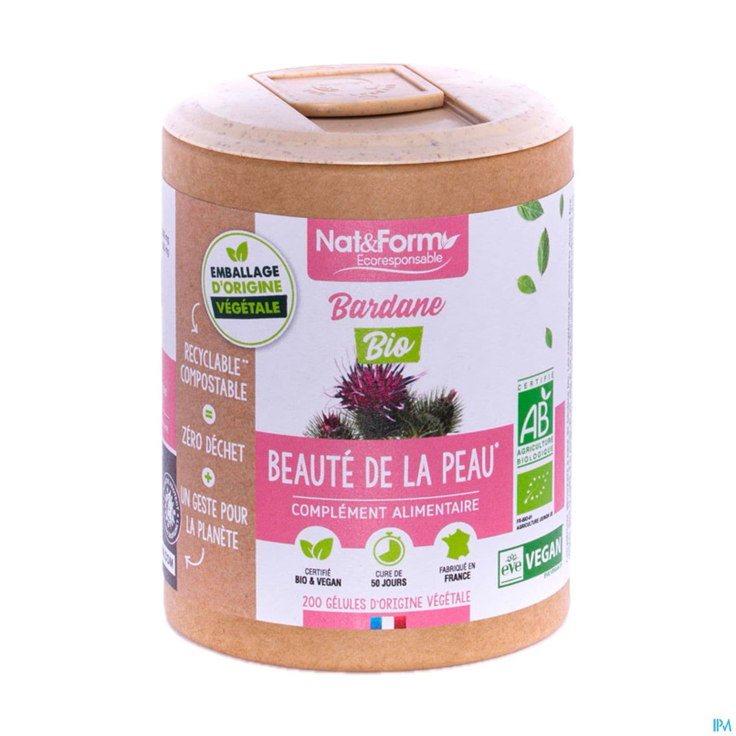 NAT&FORM ECO BARDAN BIO GELVEG200