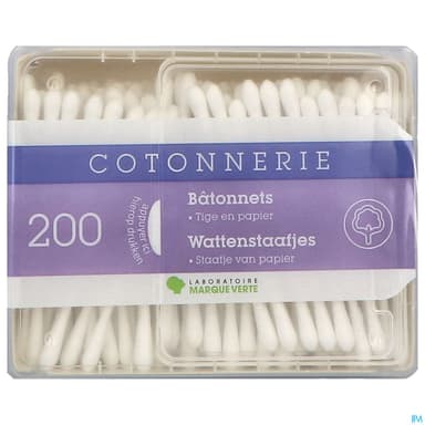 Quotisoin Batonnet Coton Tige 2 Extremites 200