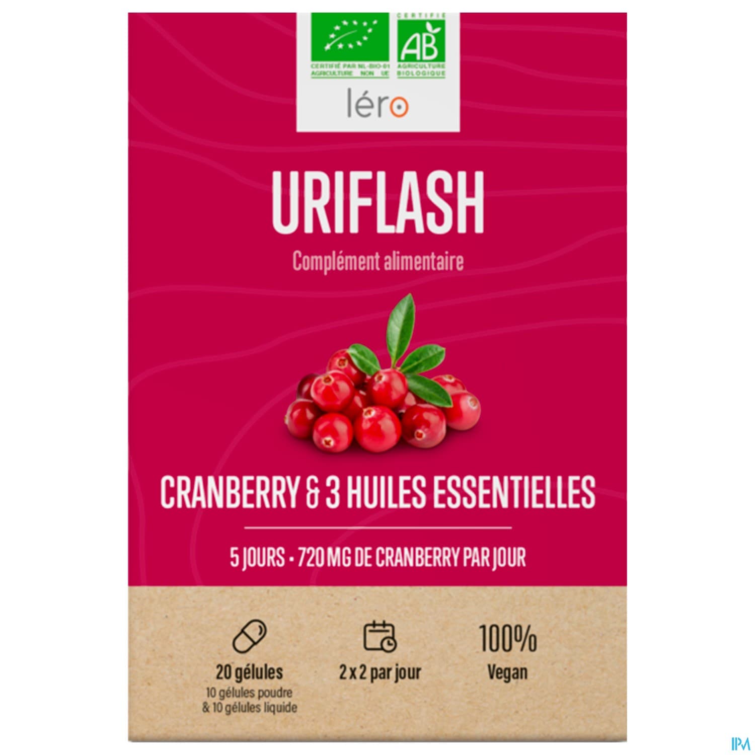 LERO URIFLASH BIO GELULE 20