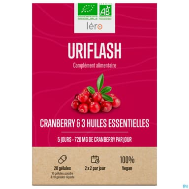 LERO URIFLASH BIO GELULE 20