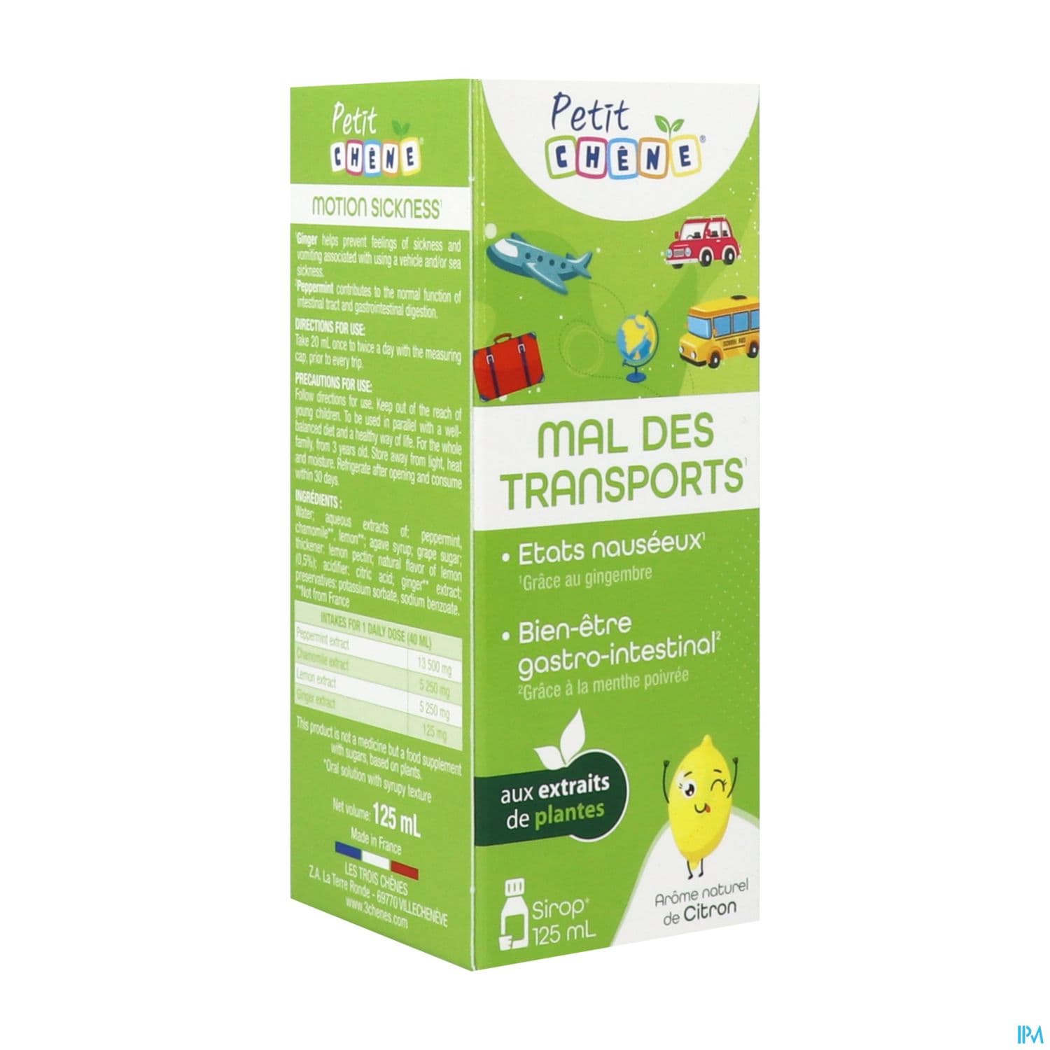 Petit Chene Mal Des Transports 125ml