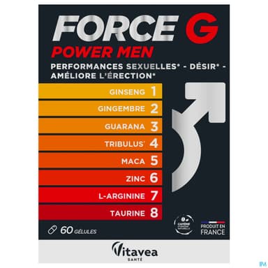 FORCE G POWER MEN GELULE 60