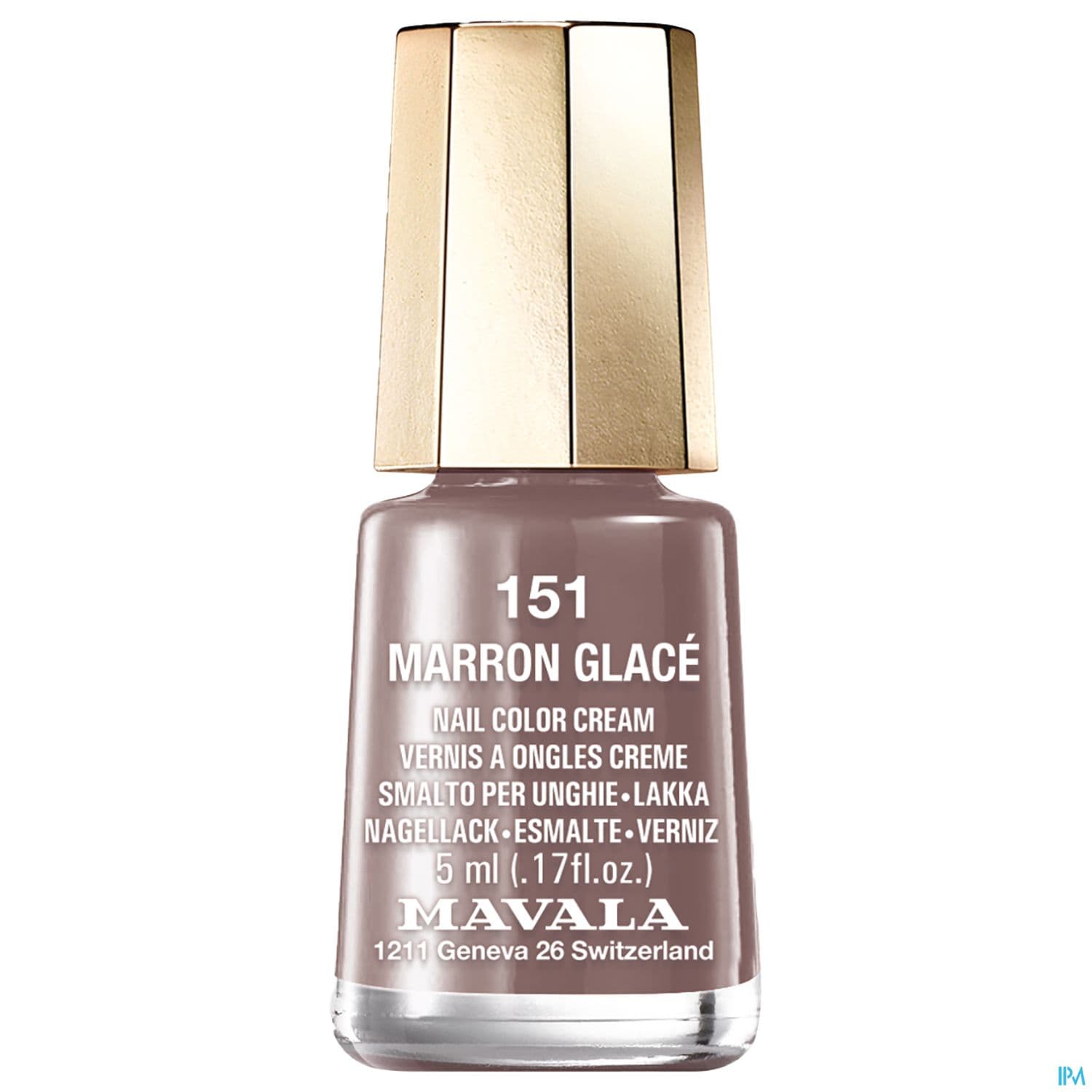 MAVALA VERNIS ONGL MARRON GLAC 151