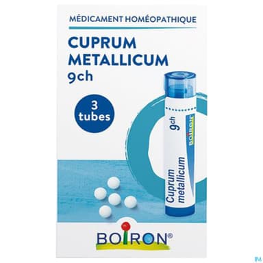 Boiron Cuprum Met. 9ch Granules 4g X3