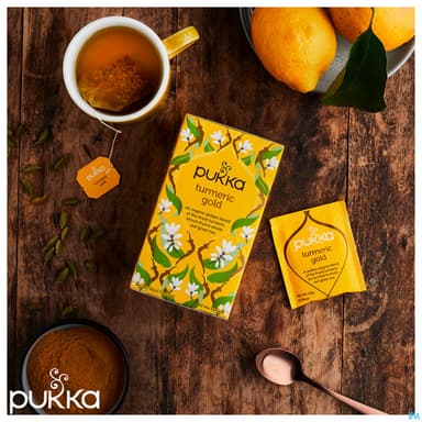 Pukka The Vert Or De Curcuma Bio Sachet 20