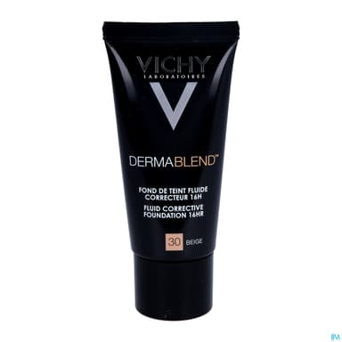 Vichy Dermablend Fluide Fond De Teint Correcteur 30 Beige 30ml