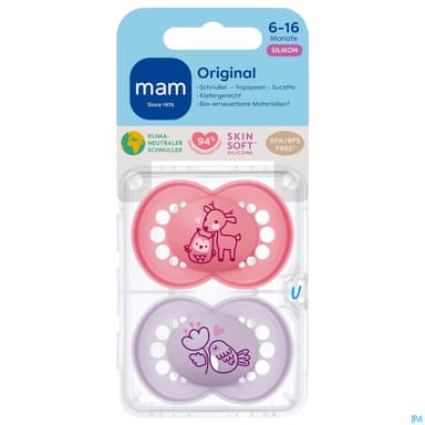 SUCET MAM ORIGIN NATUR SIL 18+M X2