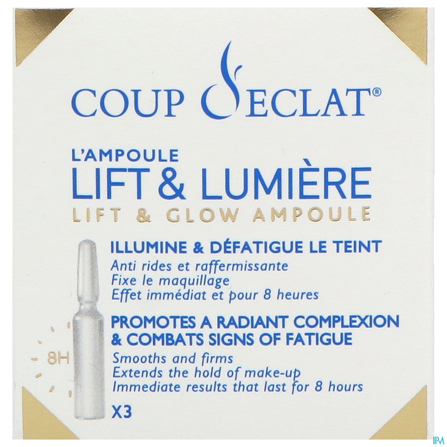 COUP-D-ECLAT LIFT & LUM AMP 3X1ML