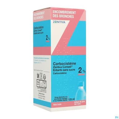 CARBOCISTEINE 2% ZTV SP S/S 125ML