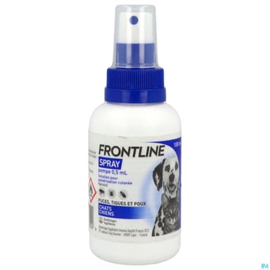 Frontline Spray Pompe Chien Chat 100ml