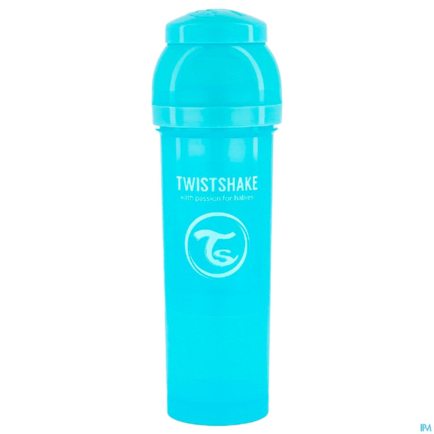 TWISTSHAKE BIB 330ML BLEU PAST 4M+