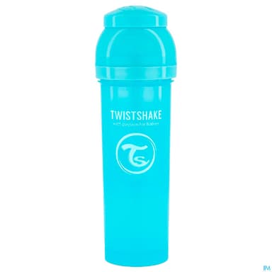 TWISTSHAKE BIB 330ML BLEU PAST 4M+