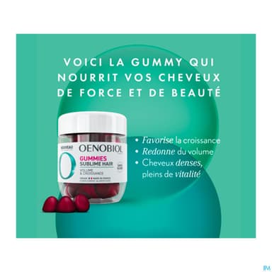 Oenobiol Gummies Cheveux 60